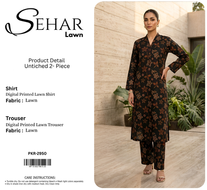 SEHAR LAWN TWO PIECE