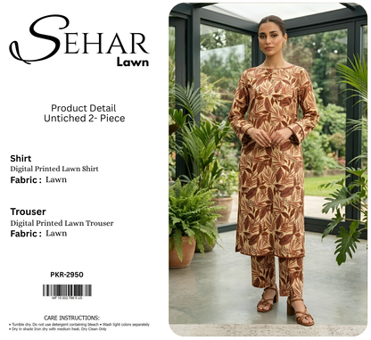 SEHAR LAWN TWO PIECE