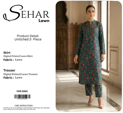 SEHAR LAWN TWO PIECE