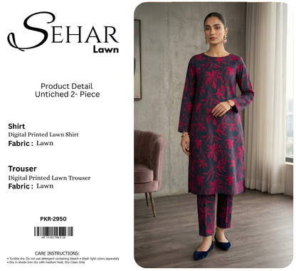 SEHAR LAWN TWO PIECE