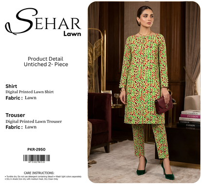 SEHAR LAWN TWO PIECE