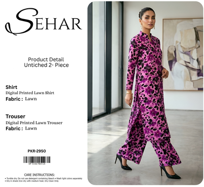 SEHAR LAWN TWO PIECE