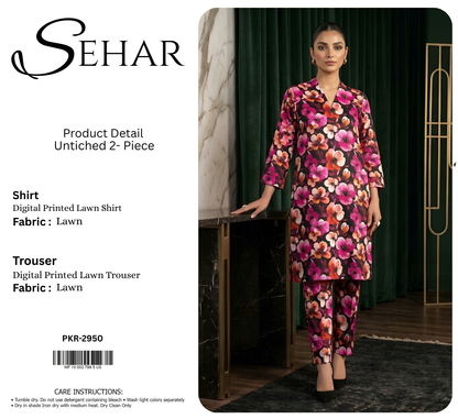 SEHAR LAWN TWO PIECE