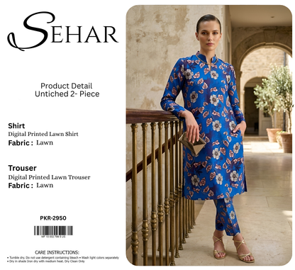 SEHAR LAWN TWO PIECE