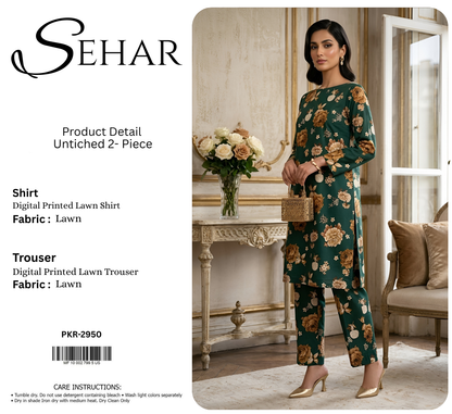 SEHAR LAWN TWO PIECE