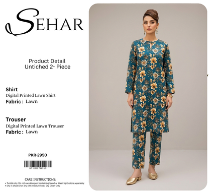 SEHAR LAWN TWO PIECE