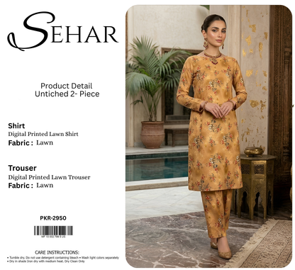 SEHAR LAWN TWO PIECE
