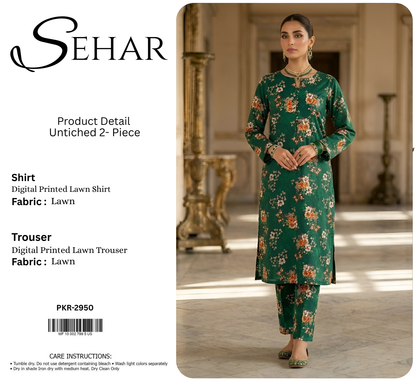 SEHAR LAWN TWO PIECE