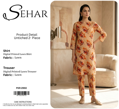 SEHAR LAWN TWO PIECE