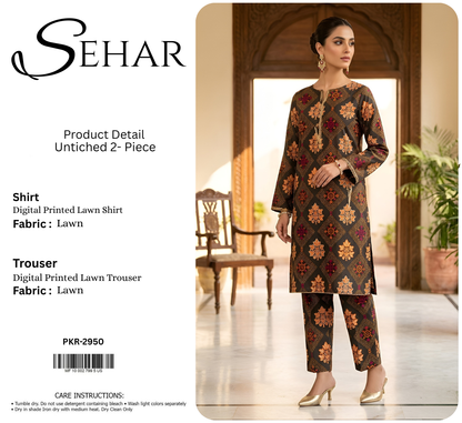 SEHAR LAWN TWO PIECE