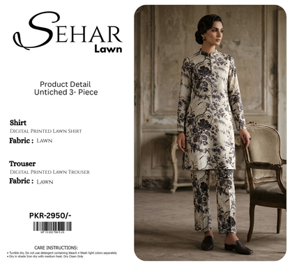 SEHAR LAWN TWO PIECE