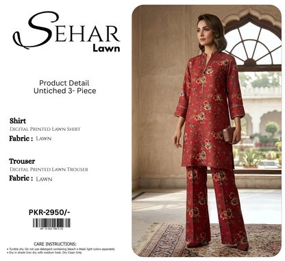 SEHAR LAWN TWO PIECE