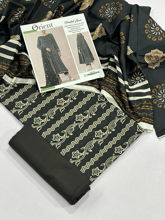 ORIENT LAWN THREE PIECE