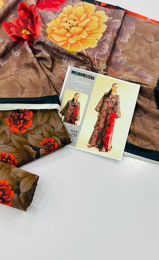 LIMELIGHT DORYA LAWN THREE PIECE