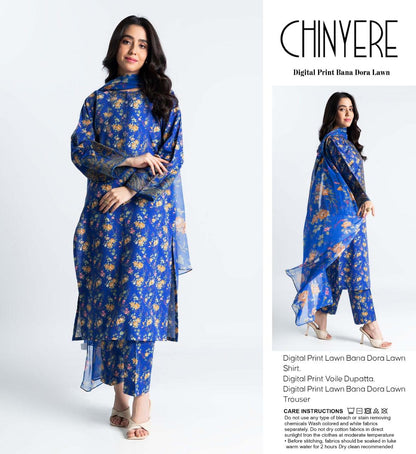 CHINYERE DORYA LAWN THREE PIECE