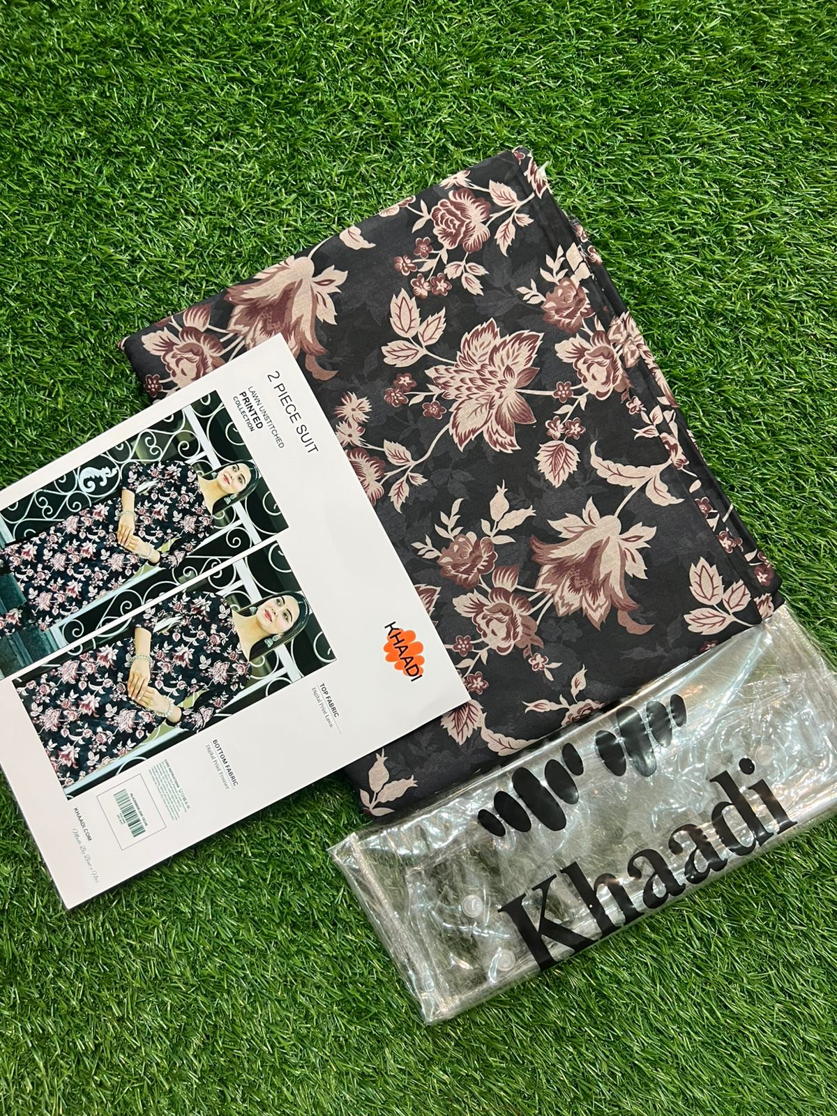KHAADI ALLOVER LAWN TWO PIECE