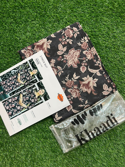 KHAADI ALLOVER LAWN TWO PIECE