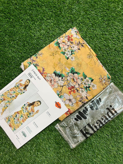 KHAADI ALLOVER LAWN TWO PIECE