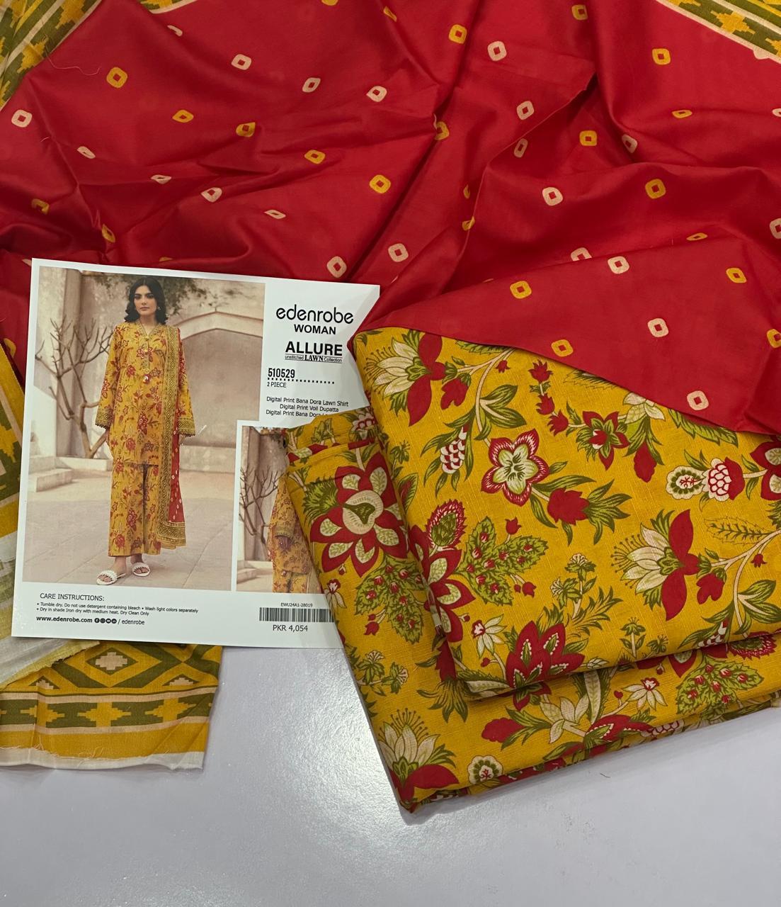 EDENROBE DORYA LAWN THREE PIECE