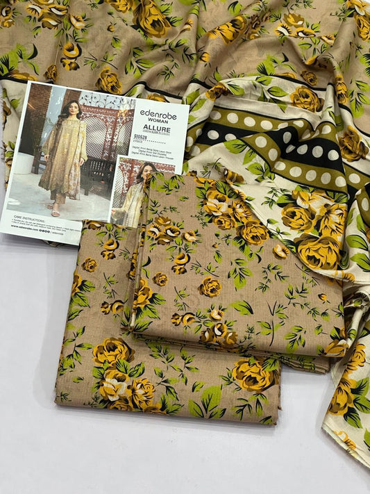 EDENROBE DORYA LAWN THREE PIECE
