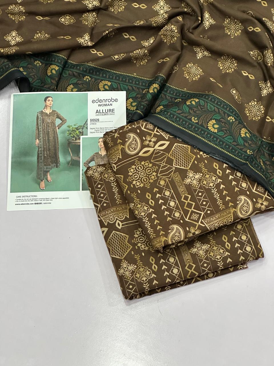 EDENROBE DORYA LAWN THREE PIECE