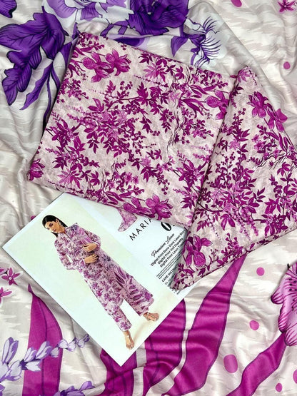 MARIA-B LAWN THREE PIECE