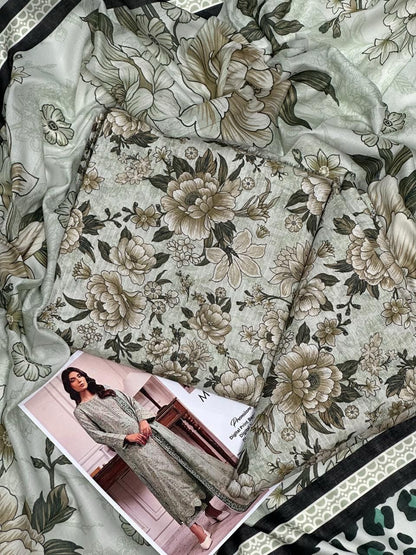 MARIA-B LAWN THREE PIECE