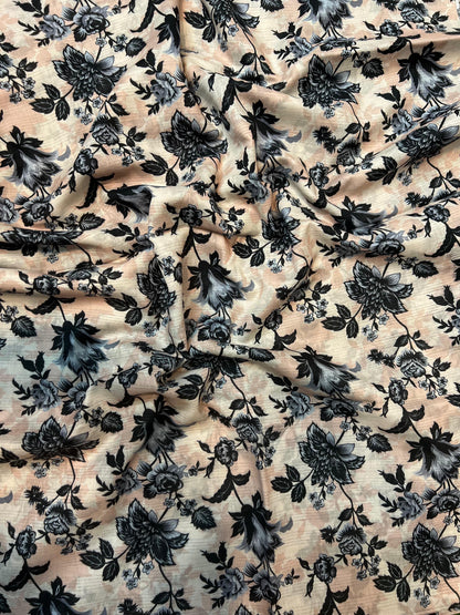 BINT NAZ ALLOVER LAWN TWO PIECE DORYA