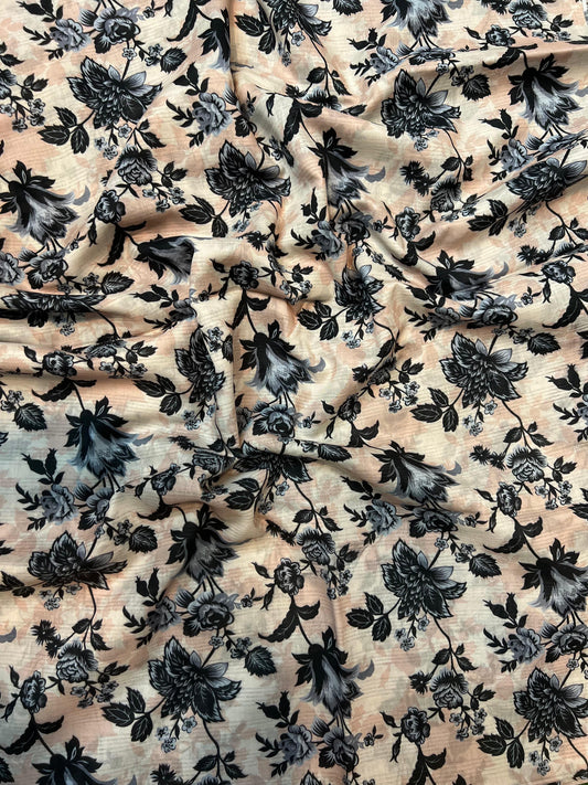 BINT NAZ ALLOVER LAWN TWO PIECE DORYA
