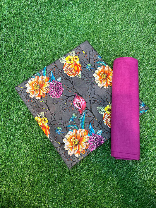 DIGITAL SEHAR LAWN TWO PIECE