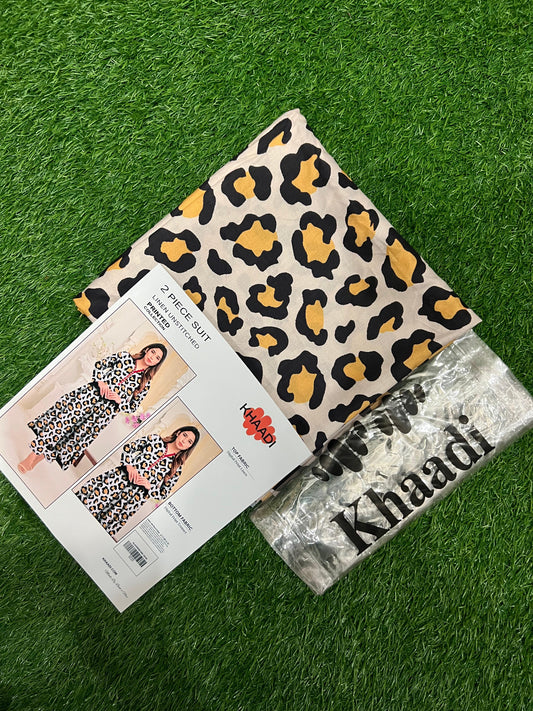 KHAADI LINEN TWO PIECE ALLOVER