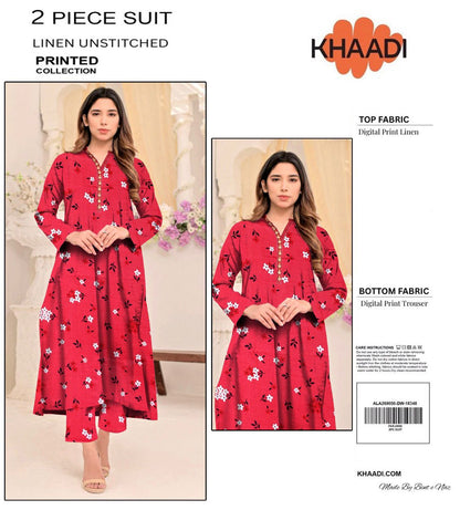 KHAADI LINEN TWO PIECE ALLOVER