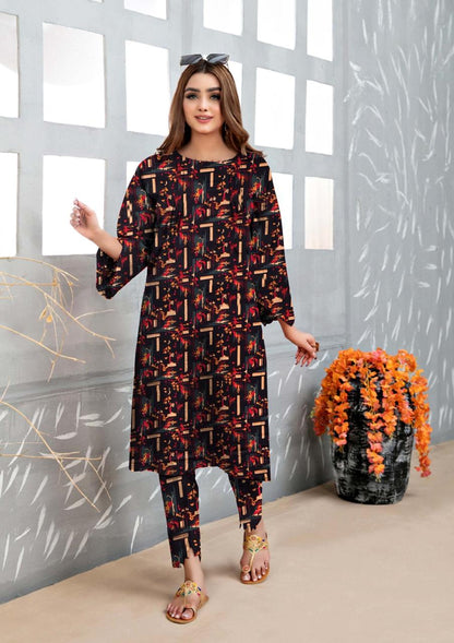 NISHAT LINEN TWO PIECE ALLOVER
