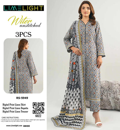 LIME LIGHT LINEN THREE PIECE