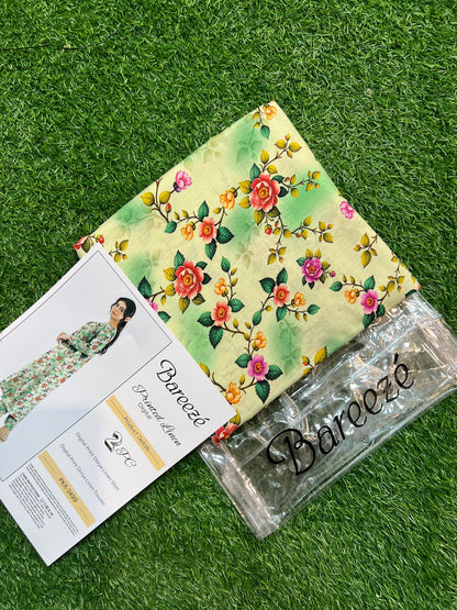 BAREEZE LINEN TWO PIECE DORYA ALL OVER