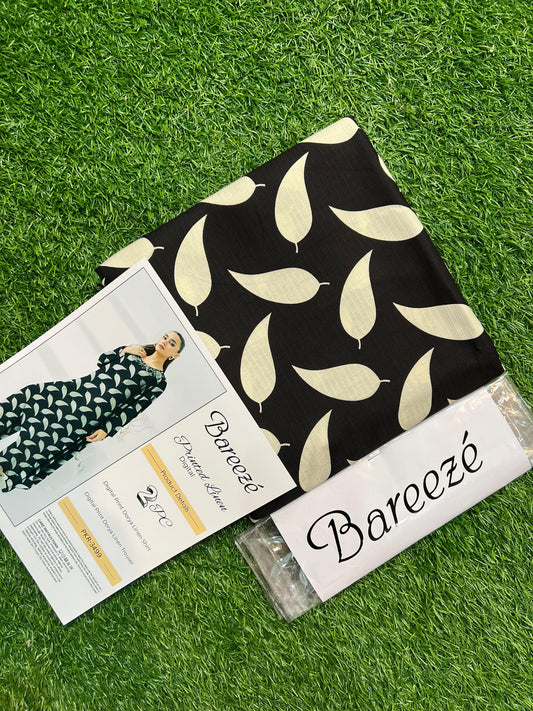 BAREEZE LINEN TWO PIECE DORYA ALL OVER