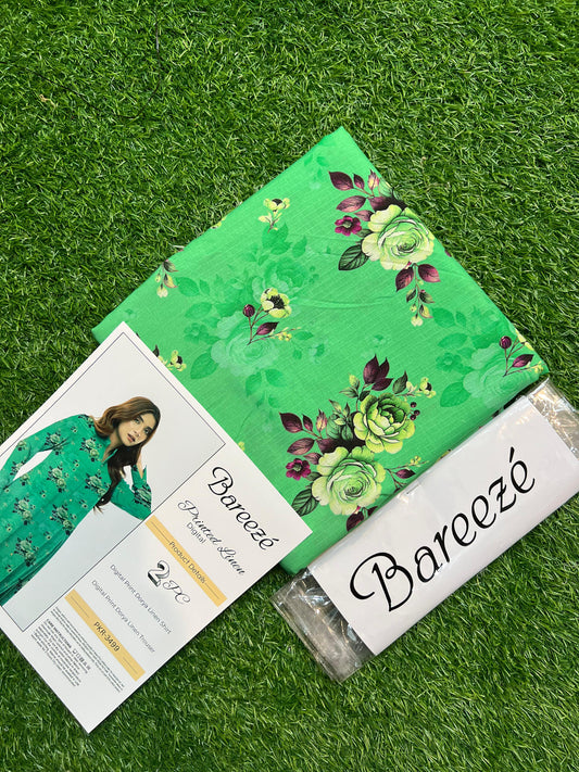 BAREEZE LINEN TWO PIECE DORYA ALL OVER
