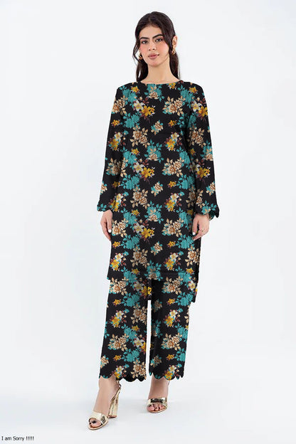 BAREEZE LINEN TWO PIECE DORYA ALL OVER