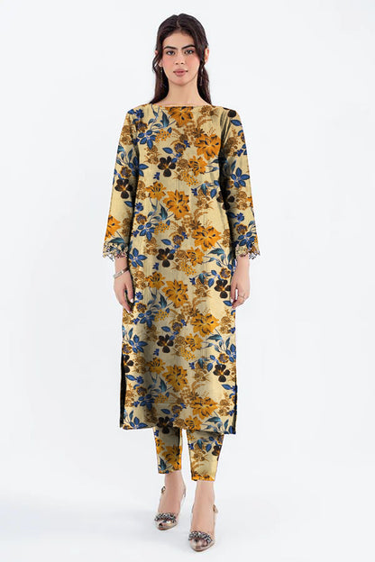 BAREEZE LINEN TWO PIECE DORYA ALL OVER