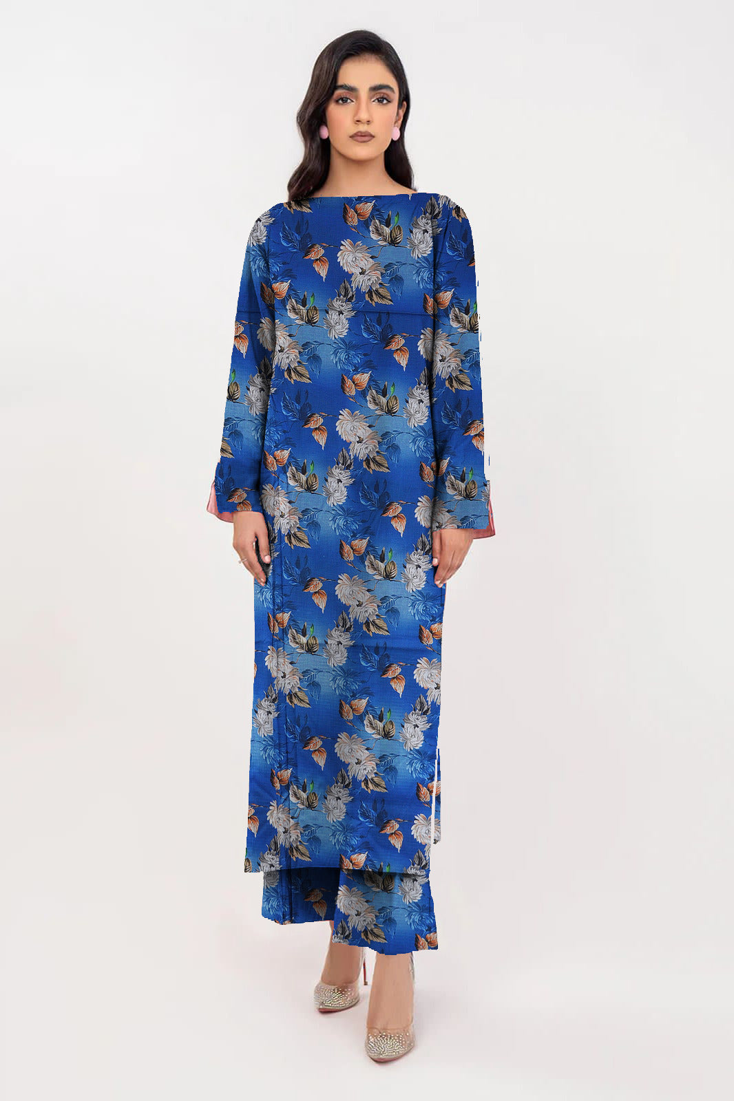 BAREEZE LINEN TWO PIECE DORYA ALL OVER