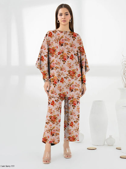 BAREEZE LINEN TWO PIECE DORYA ALL OVER