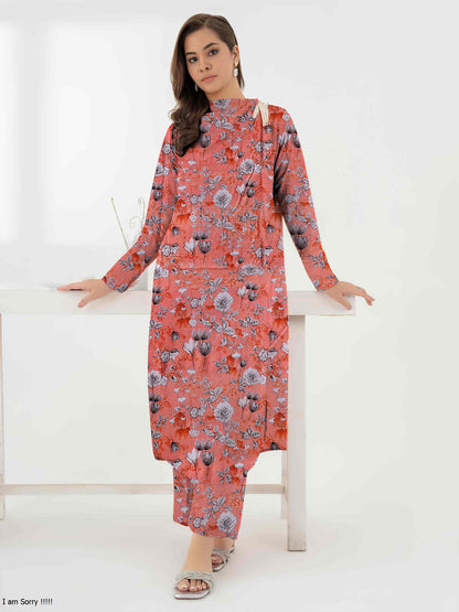 BAREEZE LINEN TWO PIECE DORYA ALL OVER