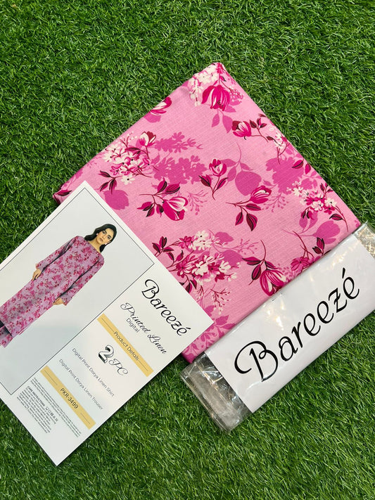 BAREEZE LINEN TWO PIECE DORYA ALL OVER