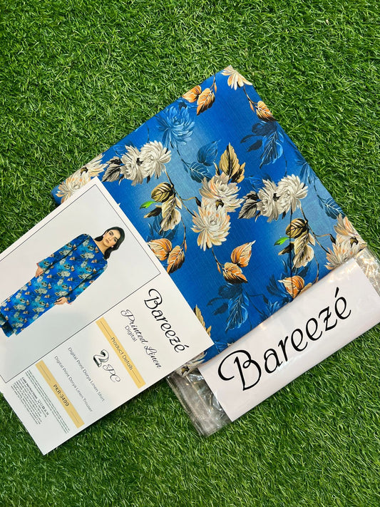 BAREEZE LINEN TWO PIECE DORYA ALL OVER