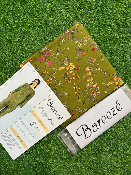 BAREEZE LINEN TWO PIECE DORYA ALL OVER