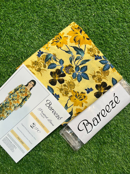 BAREEZE LINEN TWO PIECE DORYA ALL OVER