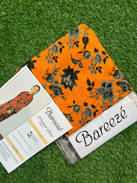 BAREEZE LINEN TWO PIECE DORYA ALL OVER