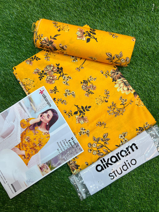 AL KARAM LINEN TWO PIECE ALLOVER