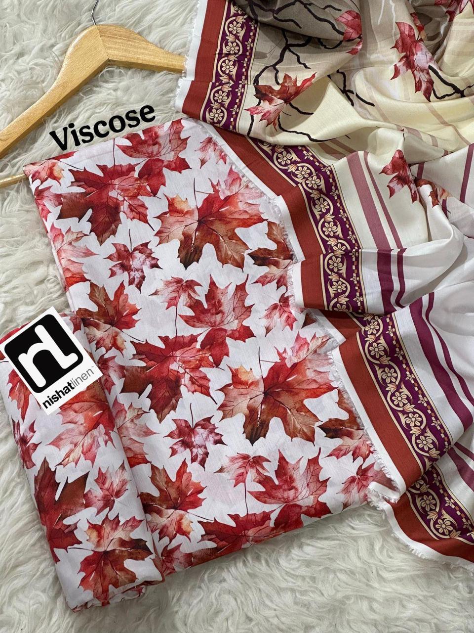 NISHAT LINEN VISCOSE THREE PIECE