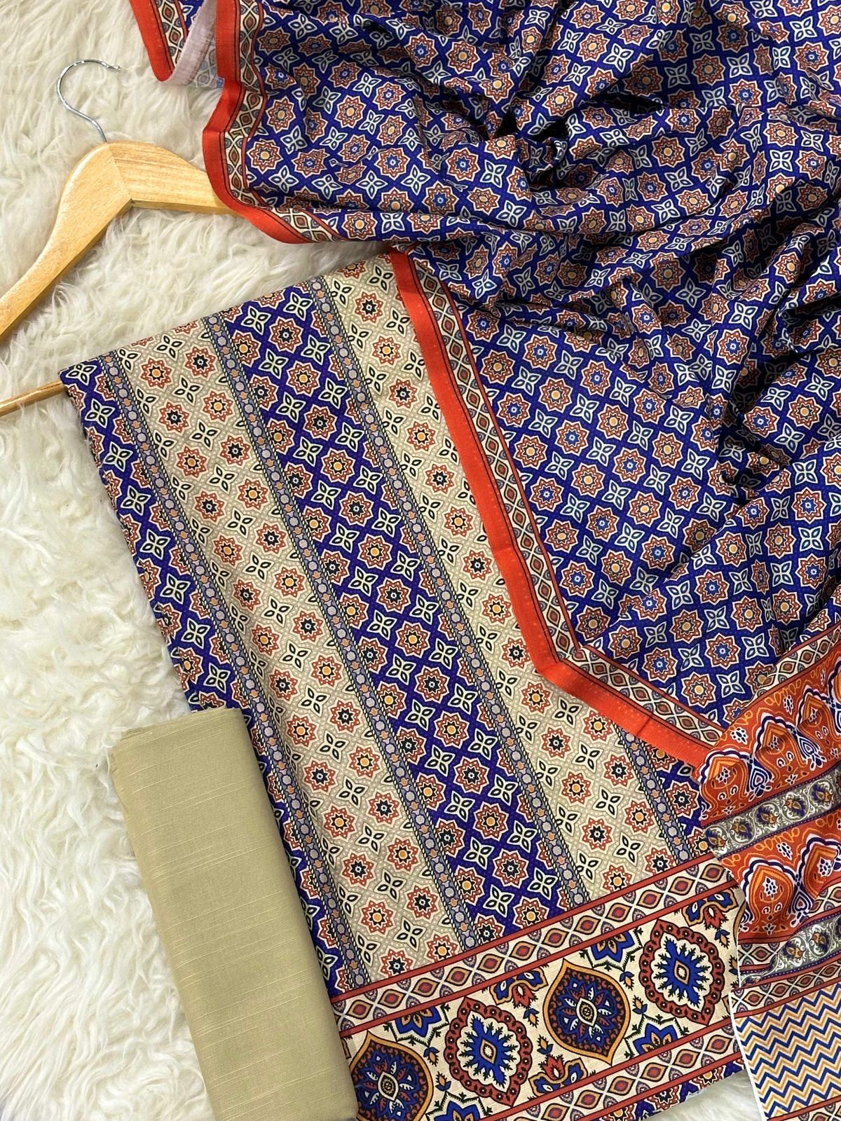 GUL AHMAD KHADDAR THREE PIECE